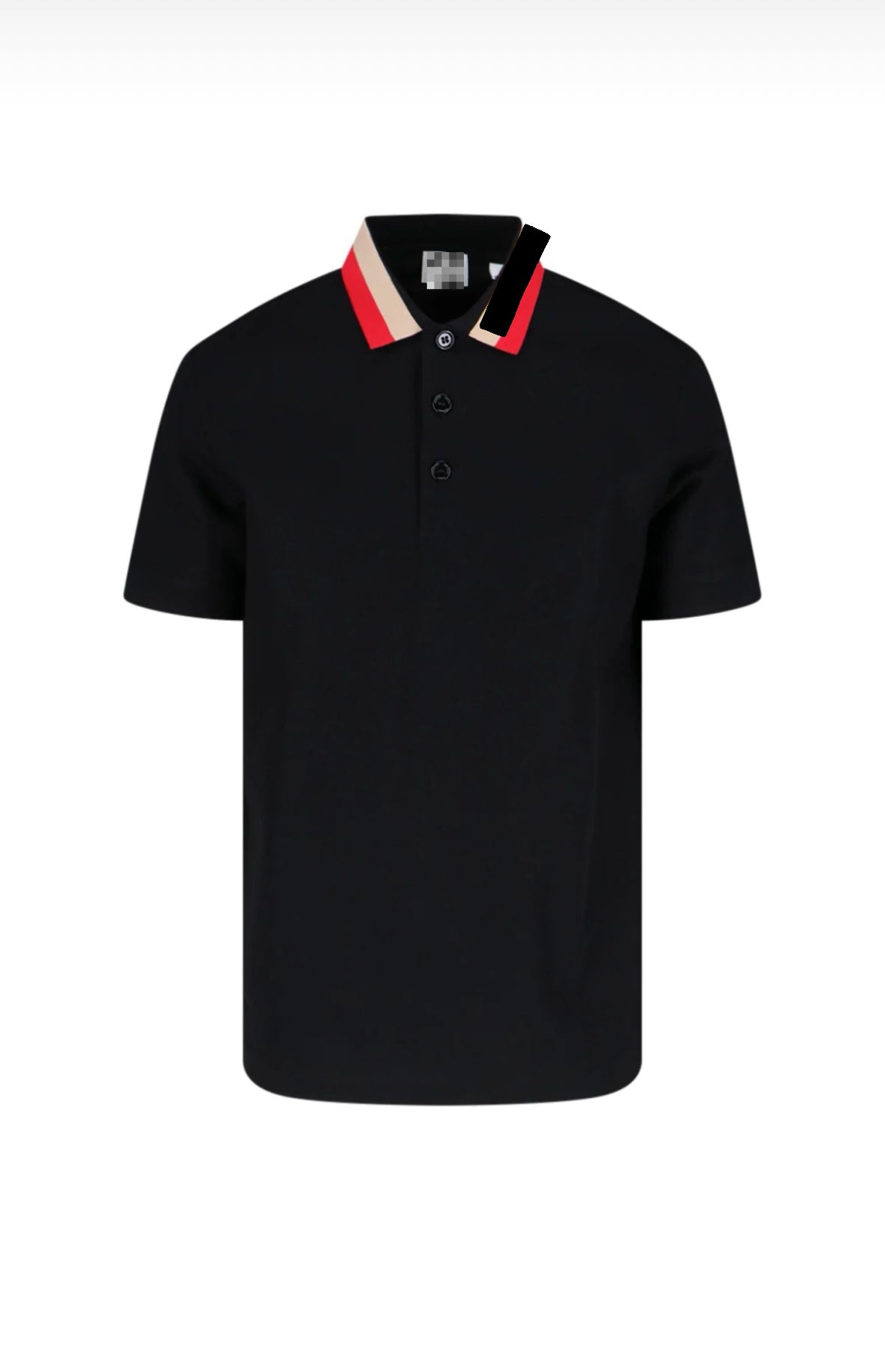 Premium™ Intarsia Collar Polo Shirt