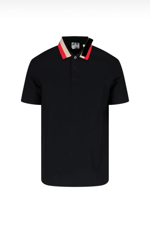 Premium™ Intarsia Collar Polo Shirt